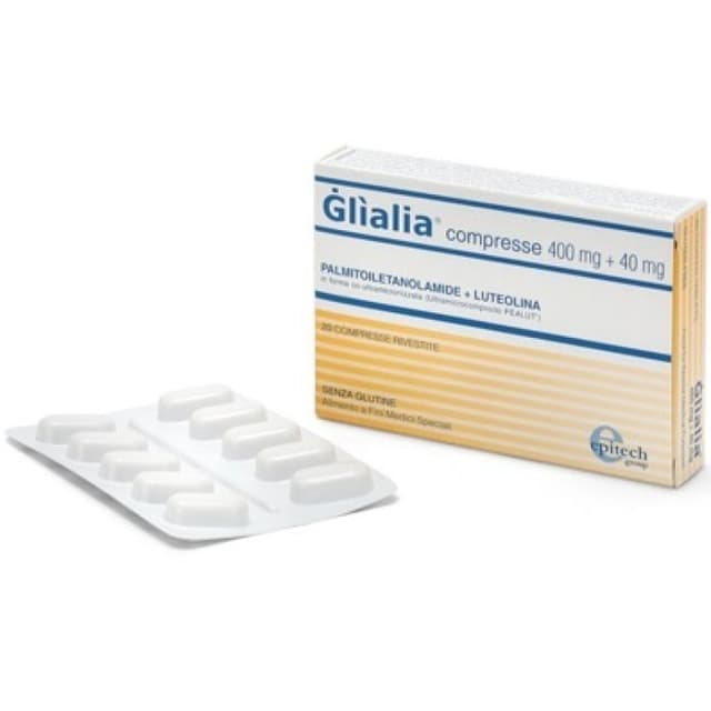 Palmitoiletanolamida (PEA) – 60 comprimidos | Glialia 400 mg + 40 mg