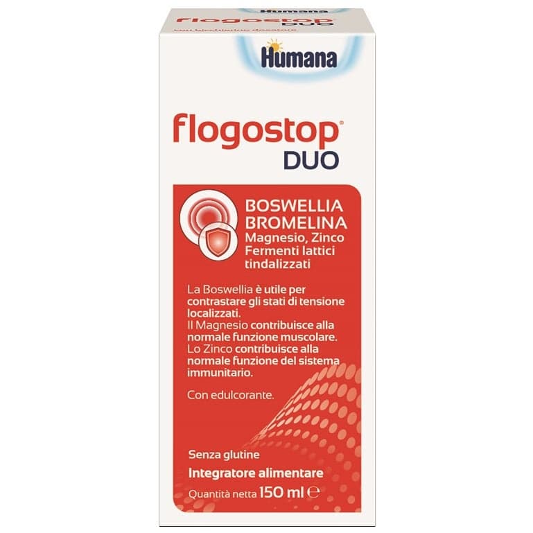 Flogostop Duo – Bromelina 150 mg + Boswellia – 150 ml líquido