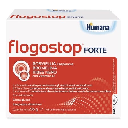 Flogostop Forte – Grosella negra 300 mg + Bromelina – 14 sobres