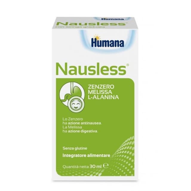 Melisa 23,5 mg + Jengibre | Nausless Humana 30 ml gotas
