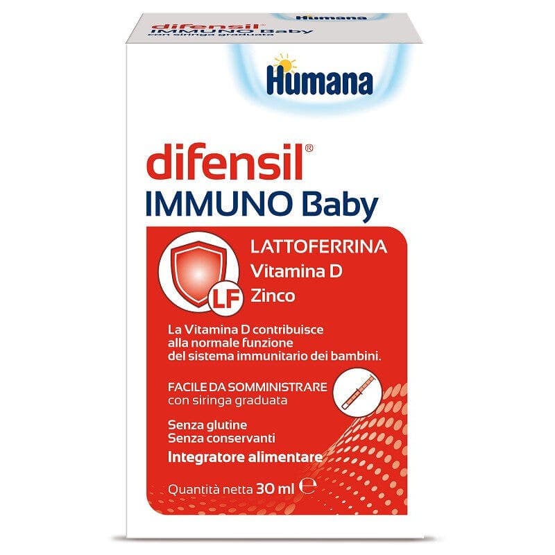 Difensil Immuno Baby – Lactoferrina + Zinc – 30 ml