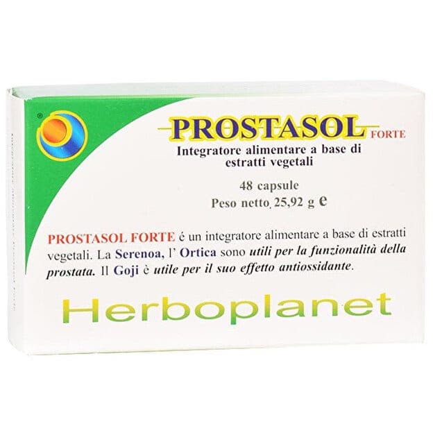 Serenoa 375 mg – 48 cápsulas | Herboplanet Prostasol Forte