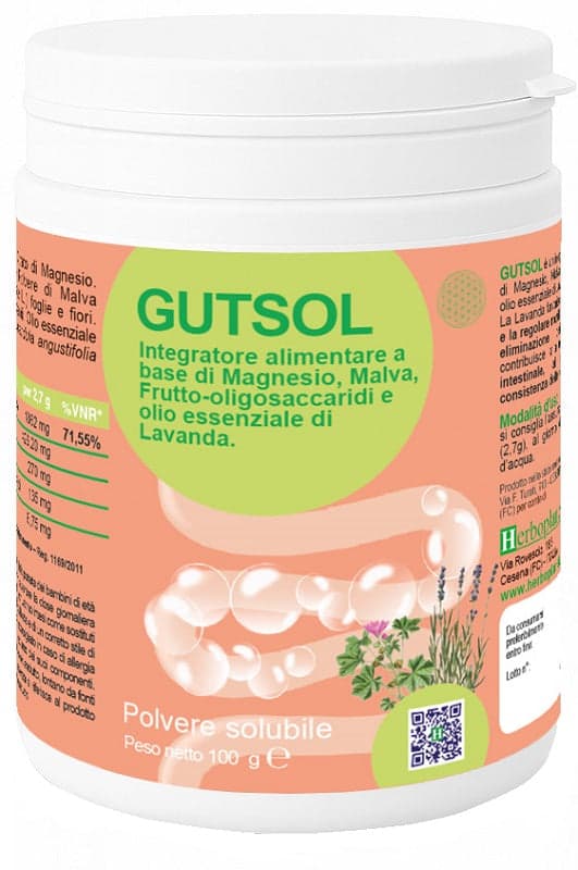 Gutsol – Magnesio 1.862 mg – 100 g en polvo | Herboplanet