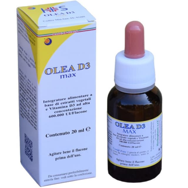 Vitamina D3 – 20 ml gotas | Herboplanet OLEA D3 Max