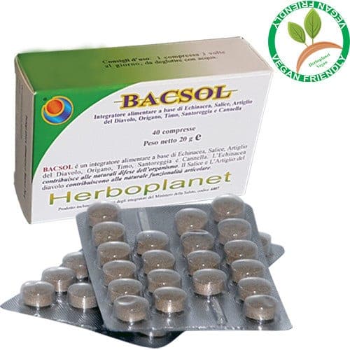 Bacsol Herboplanet – 40 comprimidos
