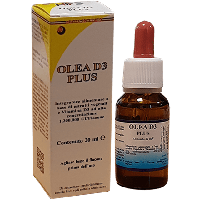 Vitamina D3 – 20 ml gotas | Herboplanet OLEA D3 Plus