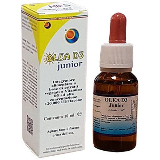 Vitamina D3 + Calcio – 10 ml gotas | Herboplanet OLEA D3 Junior