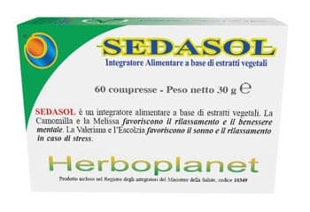 Sedasol de Herboplanet – 60 comprimidos