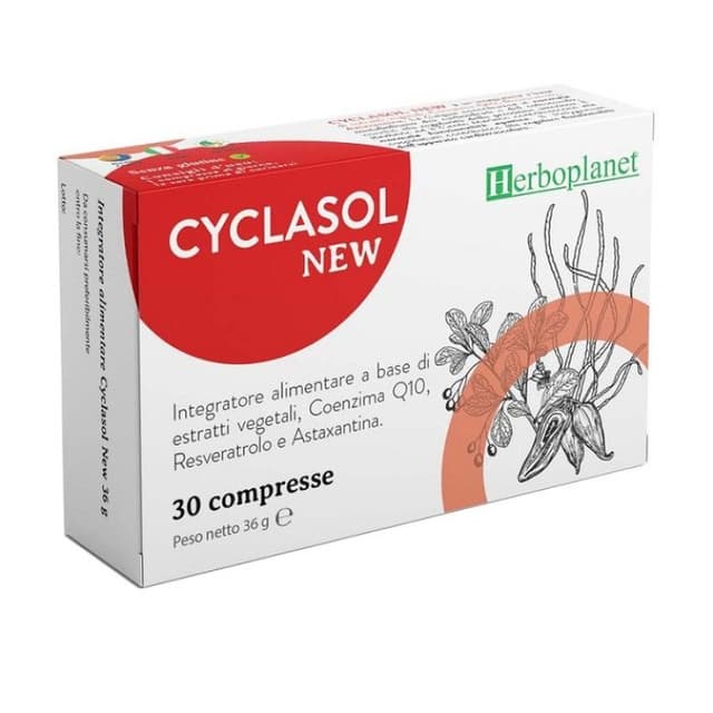 Berberina 352,90 mg + Cardo mariano – 30 comprimidos | Herboplanet Cyclasol New