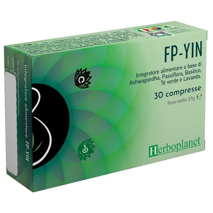 Ashwagandha 200 mg + Pasiflora – 30 comprimidos | Herboplanet FP Yin
