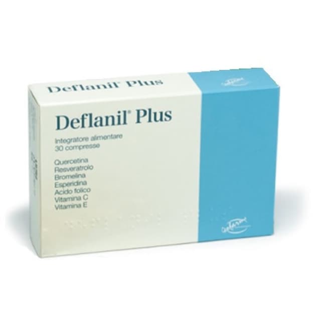 Deflanil Plus – Quercetina 200 mg + Resveratrol – 30 comprimidos