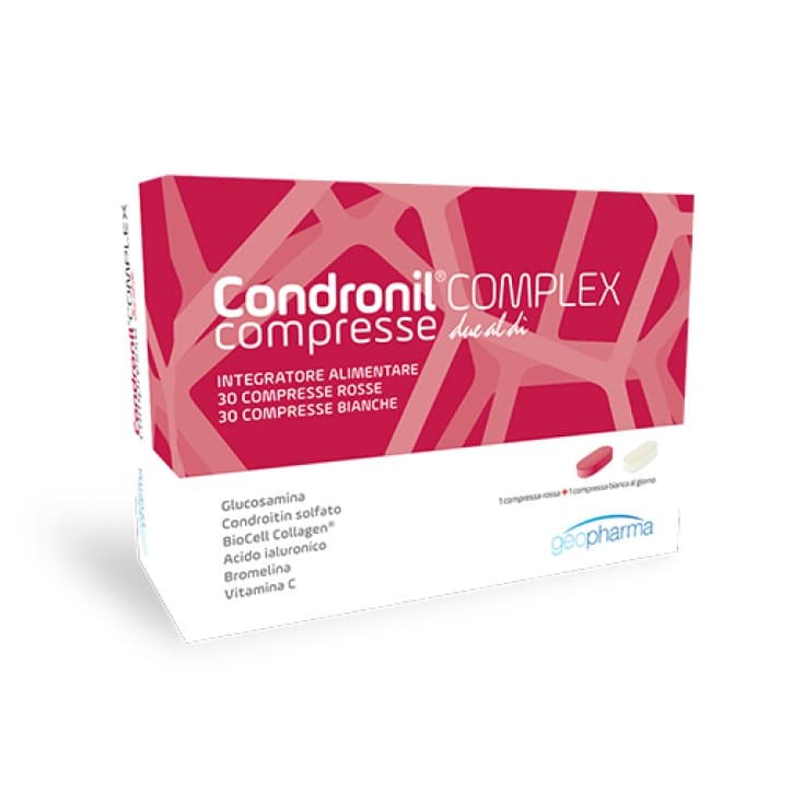 Condroitina + Colágeno – 60 comprimidos | Condronil Complex