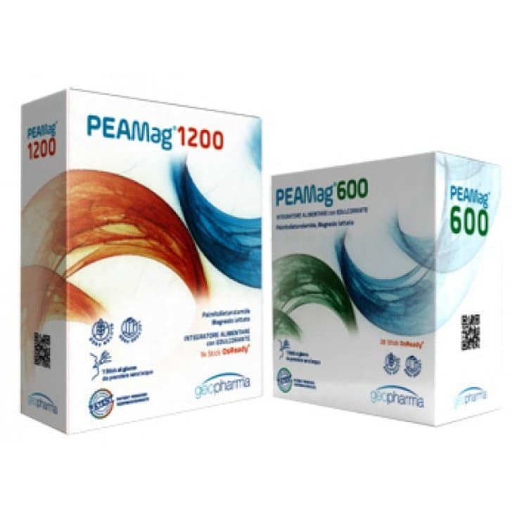 Magnesio 140 mg + Palmitoiletanolamida (PEA) – 14 sobres | Peamag 1200