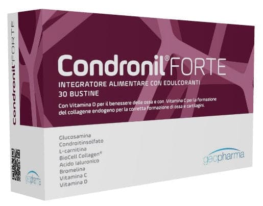 Glucosamina 500 mg + L-carnitina – 30 sobres | Condronil Forte