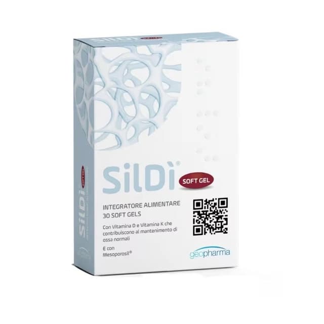 Sildi Soft Gel – Calcio + Vitamina D, 30 cápsulas blandas