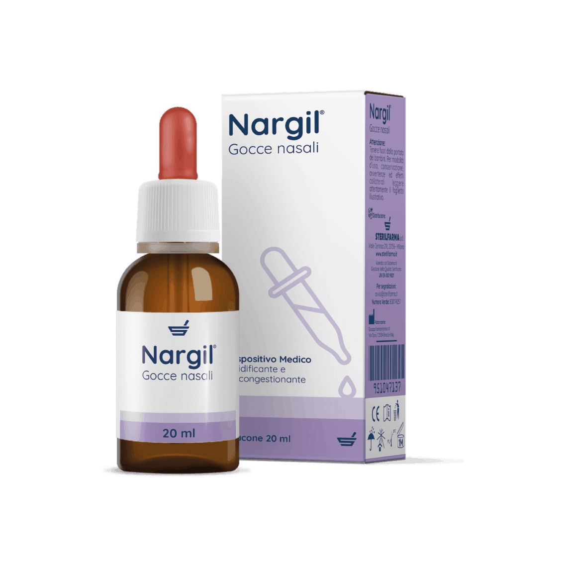 Nargil Gotas Nasales – 20 ml