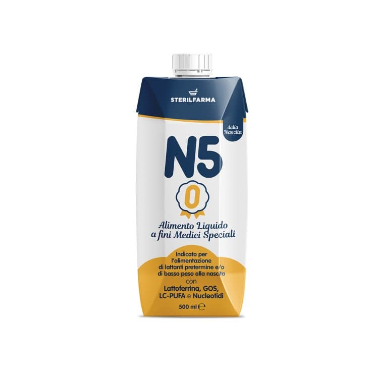 Lactoferrina + Calcio | Sterilfarma N5 +0 Bebida Láctea – 500 ml