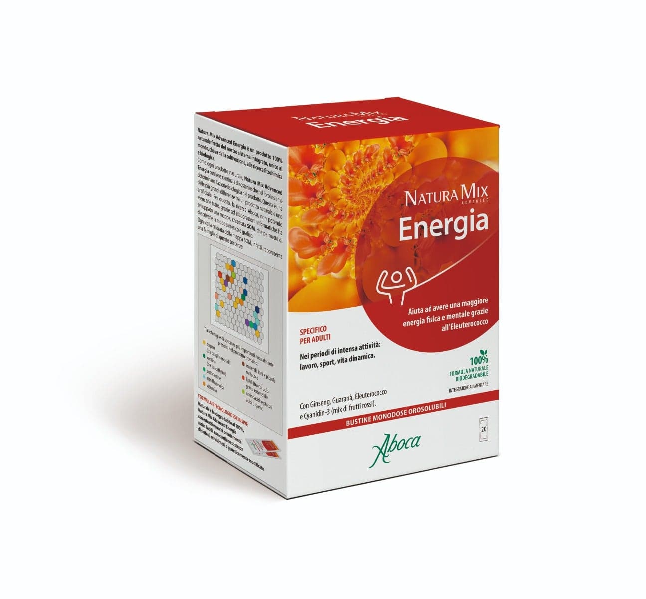 Arándano – 20 sobres | Natura Mix Advanced Energy