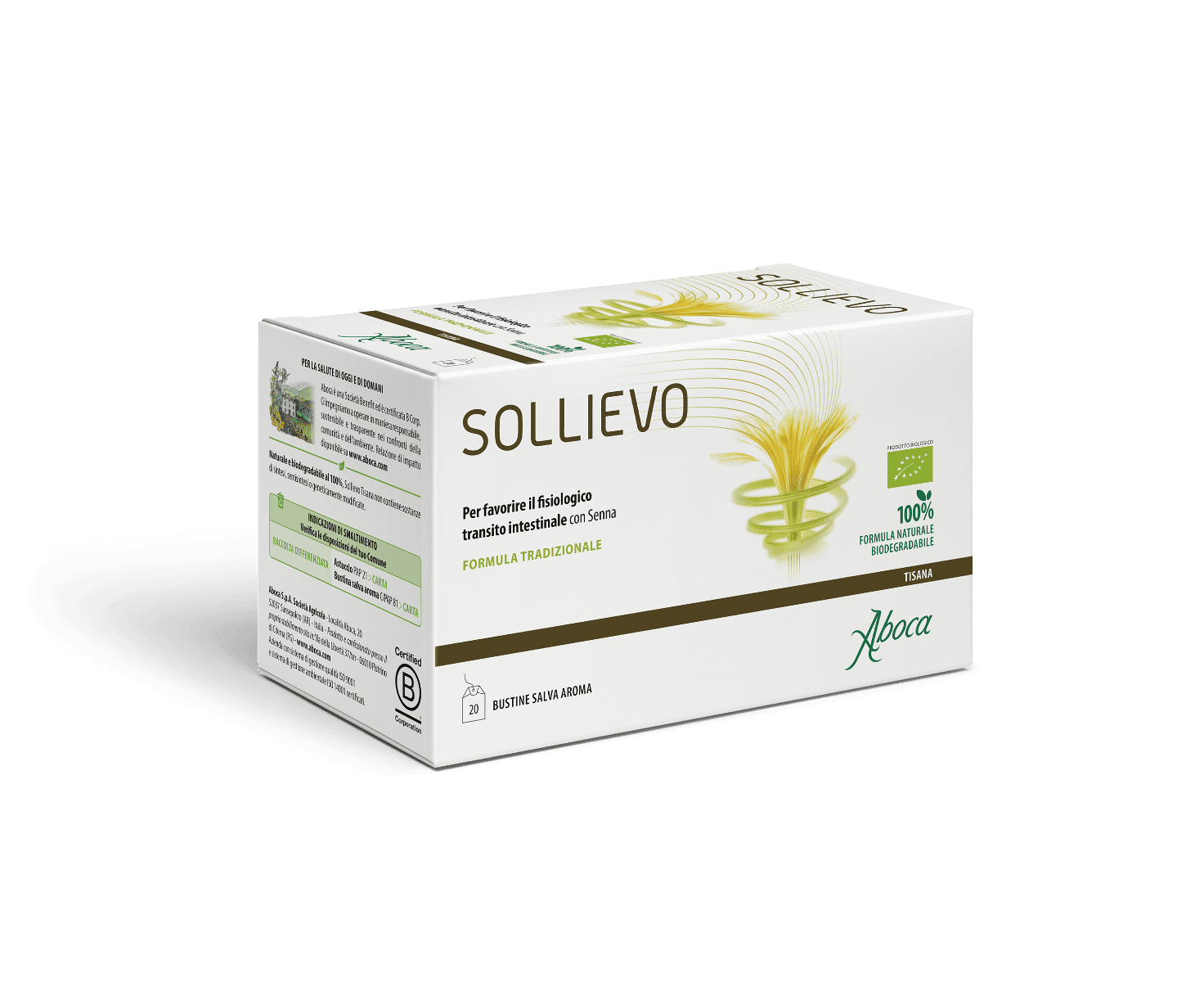 Sollievo Bio Infusión Aboca – 20 sobres filtro