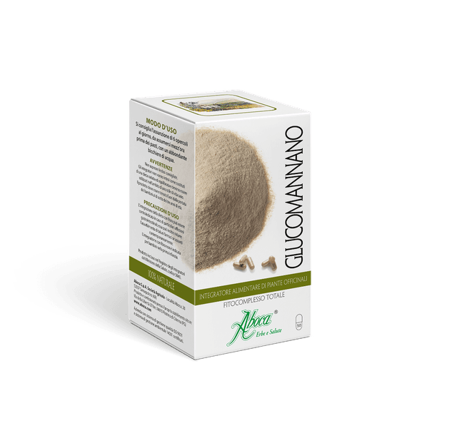 Glucomannano Aboca – 50 cápsulas
