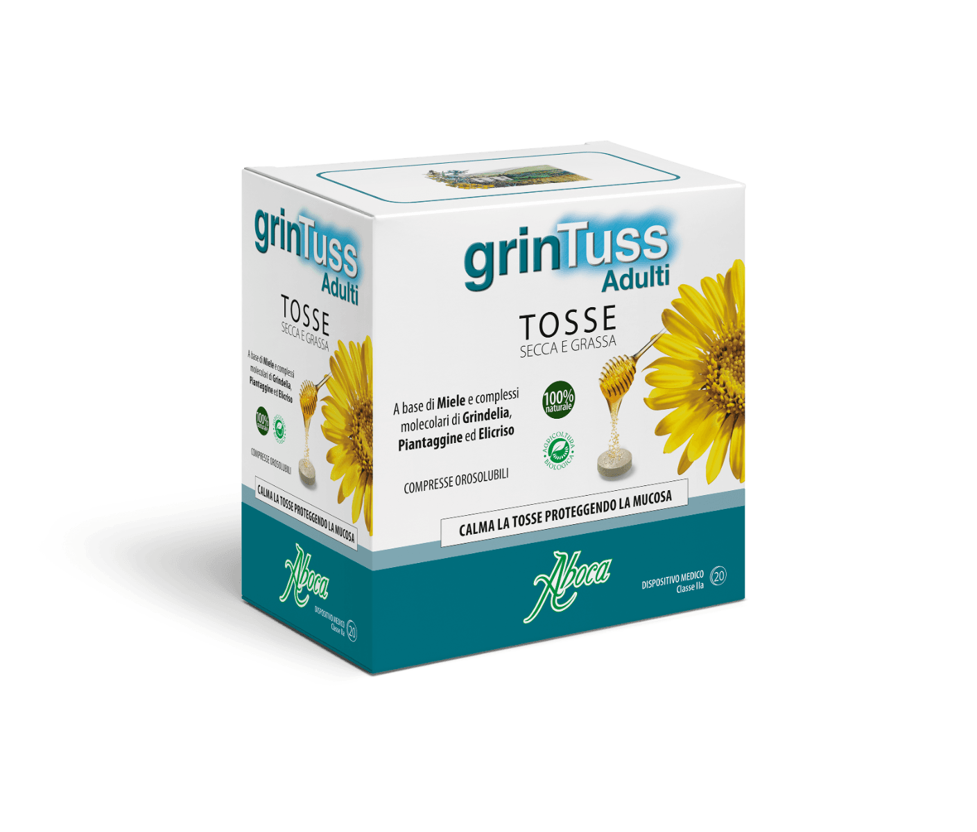Grintuss Comprimidos con Poliresin – 20 unidades