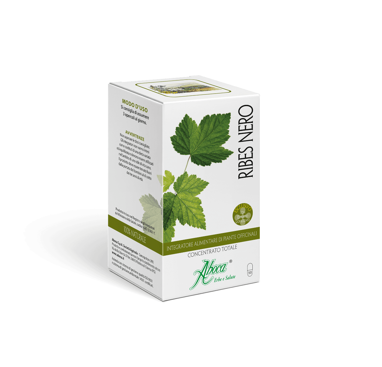 Ribes Nero Concentrado Total – 50 sobres | Aboca