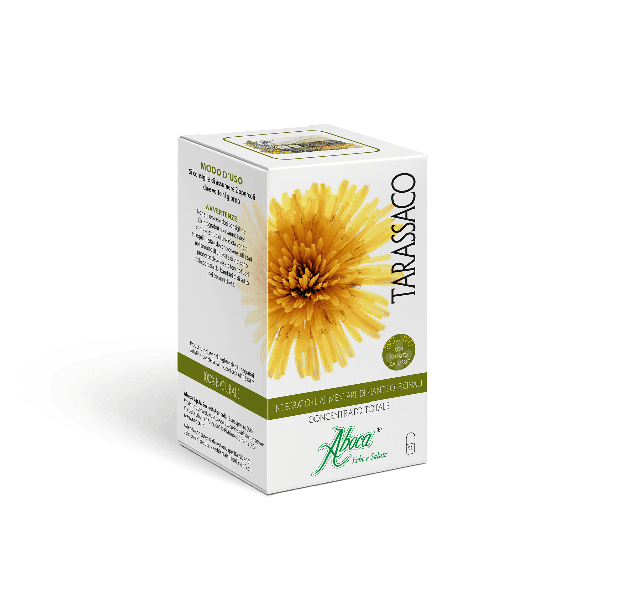 Aboca Diente de León Concentrado Total – 50 cápsulas