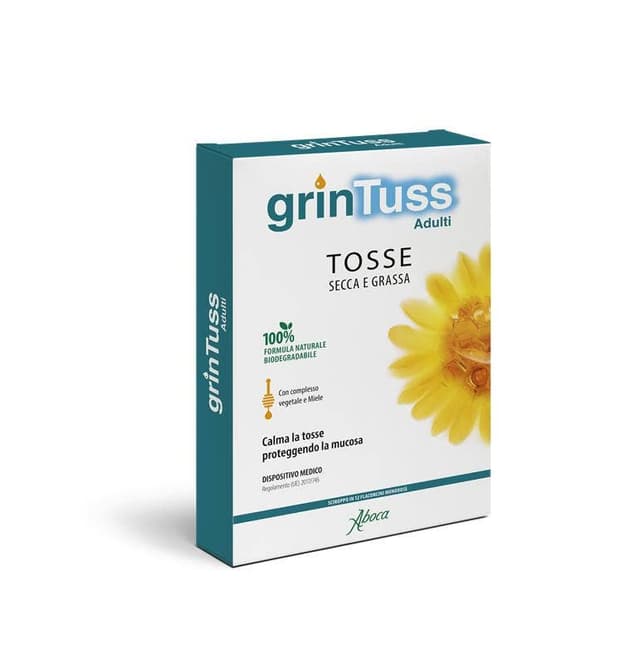 Grintuss Adultos Jarabe – 12 frascos monodosis