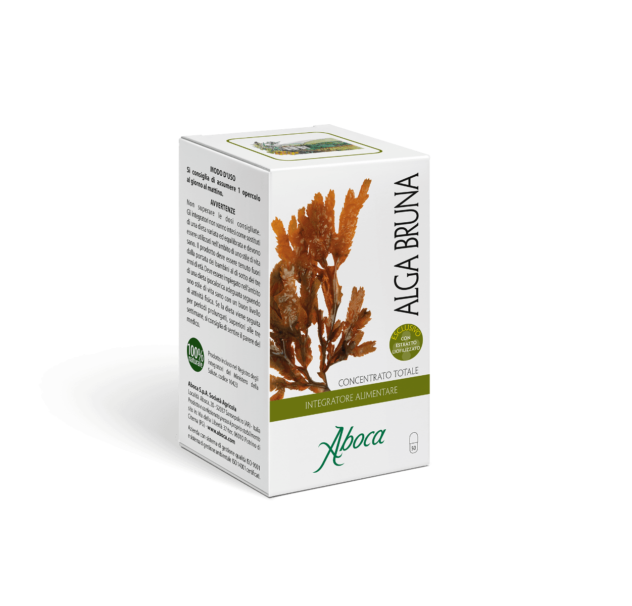 Aboca Alga Parda Yodo 404 mg – 50 cápsulas