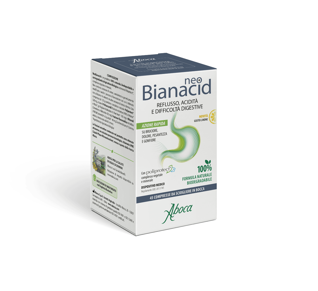Neobianacid Limón – 45 comprimidos masticables