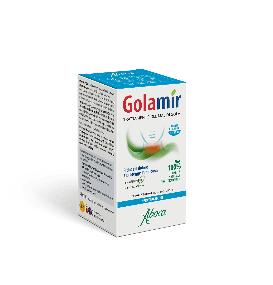 Golamir Spray Sin Alcohol – 30 ml