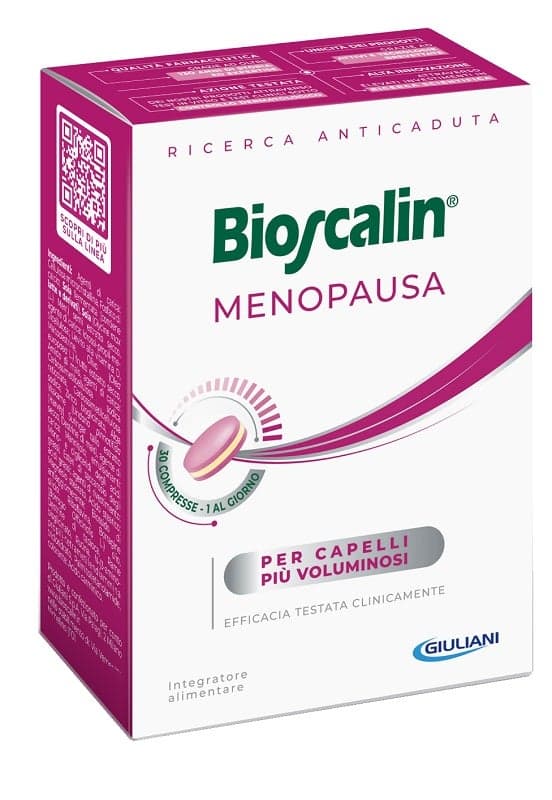 Vitamina D 6 mg + Zinc – 30 comprimidos | Bioscalin Menopausa