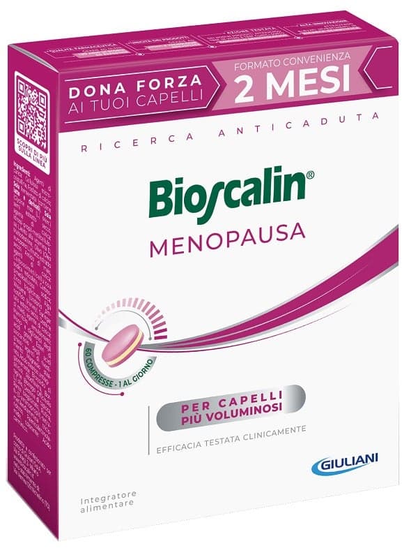 Zinc + Vitamina D – 60 comprimidos | Bioscalin Menopausa