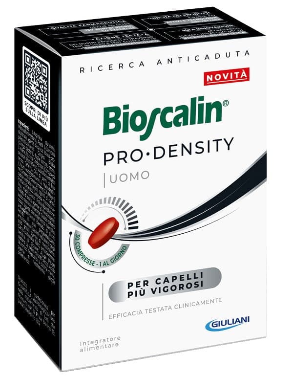 L-Arginina 120 mg + L-Carnitina – 30 comprimidos | Bioscalin Pro Density