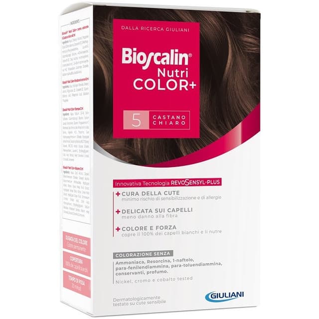 Bioscalin Nutricol – Tinte Permanente 5 Castaño Claro