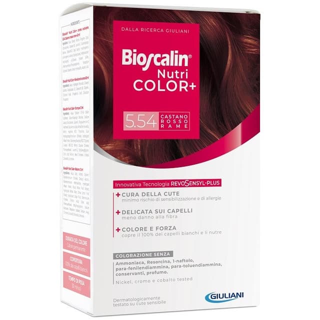 Bioscalin Nutricolor – 5.54 Castaño Rojo Cobrizo