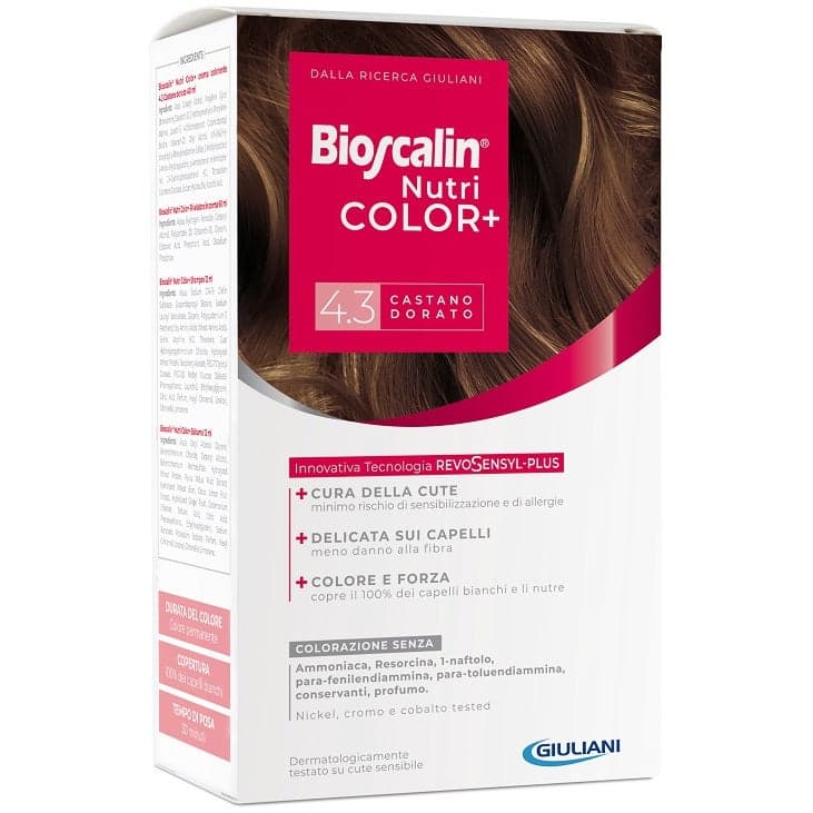 Bioscalin Nutricol PL 4,3 – Tinte Capilar Castaño