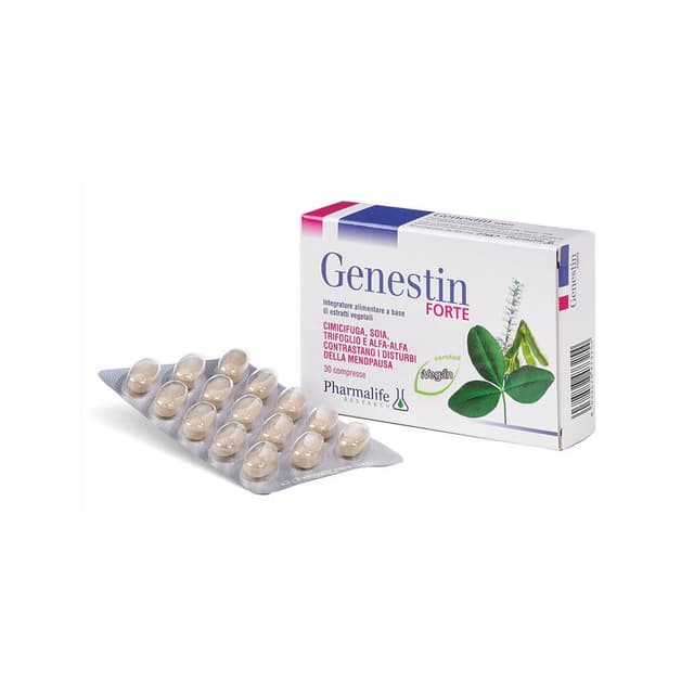 Isoflavonas de Soja – 30 comprimidos | Pharmalife Research Genestin FTE