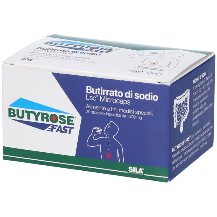 Butyrose Fast – 20 sticks