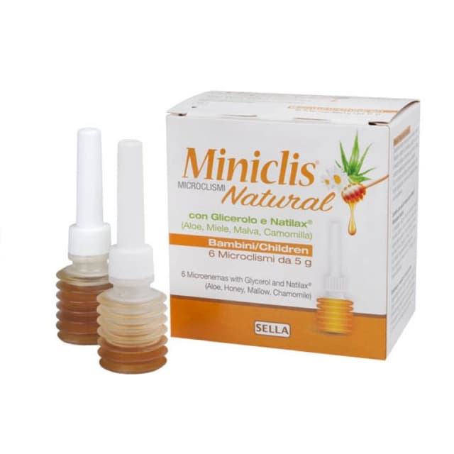 Miniclis Natural MD – 6 microenemas