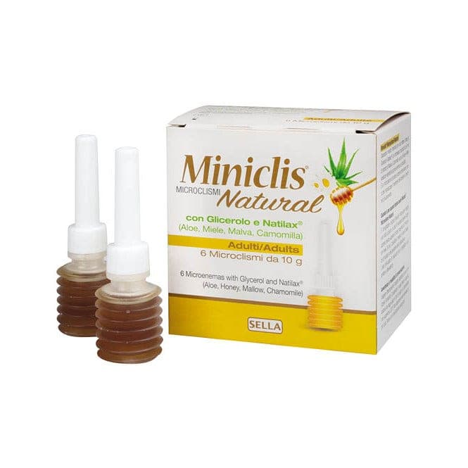 Miniclis Natural Md Microenema – 6 unidades