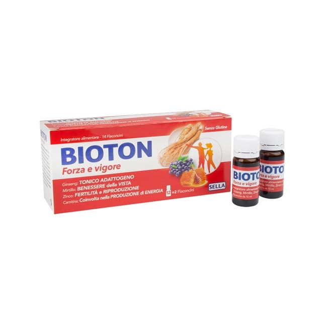 Bioton Ginseng Forza Vitalidad – 14 ampollas bebibles