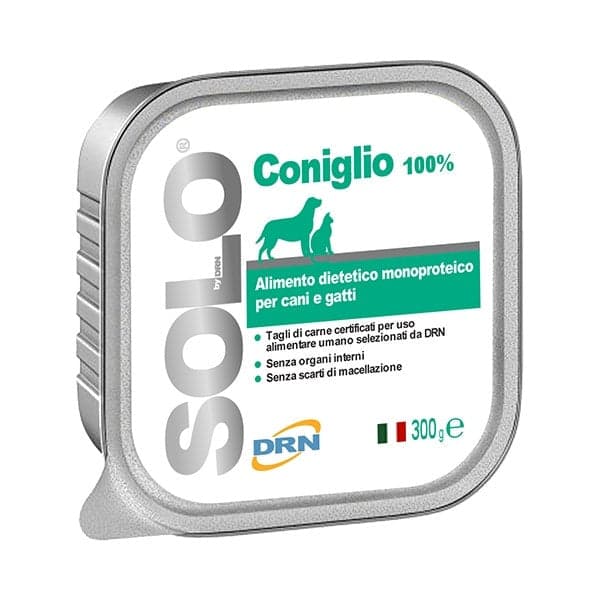 Solo Coniglio Perros y Gatos – 300 g