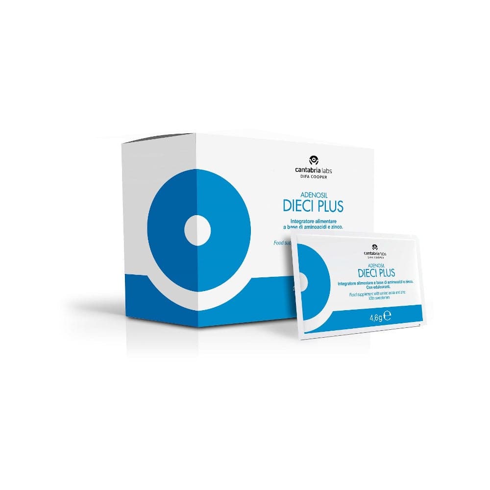 Dieci Plus – 20 sobres de complemento alimenticio