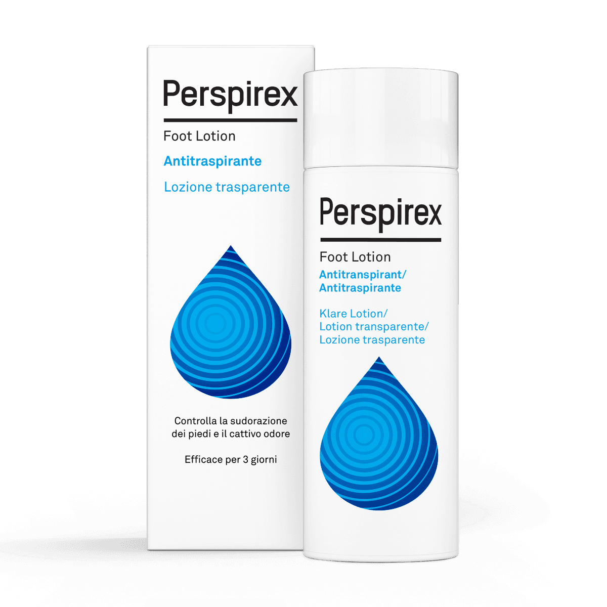 Perspirex Foot Loción – Antitranspirante para pies