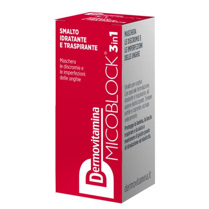 Dermovitamina Mico Smalto Rosso – Esmalte de uñas rojo