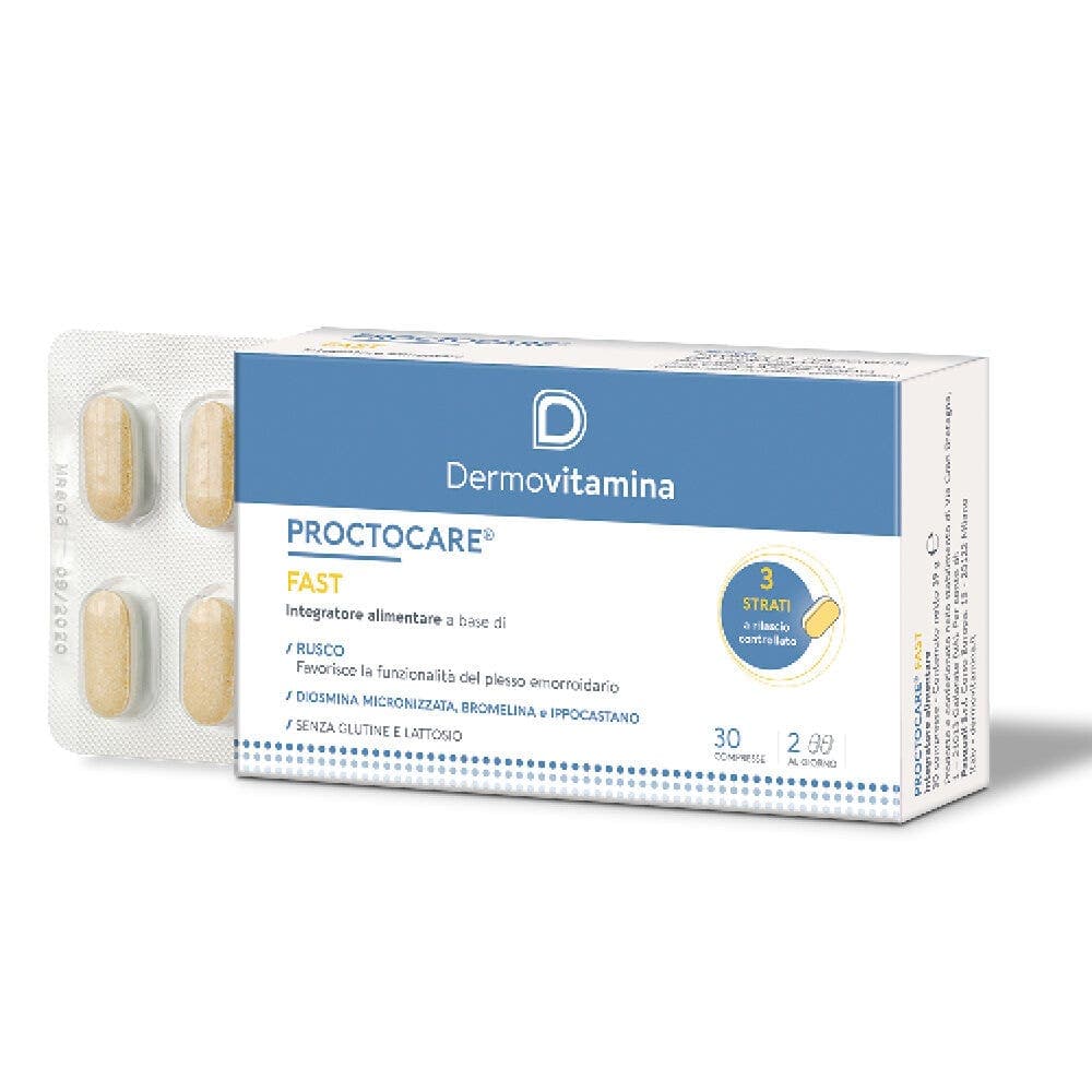 Dermovitamina Proctocare Fast – Complemento alimenticio con diosmina