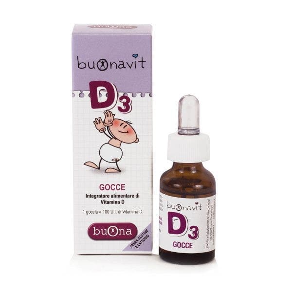 Vitamina D3 – 12 ml | BUONAVIT D3 Gotas