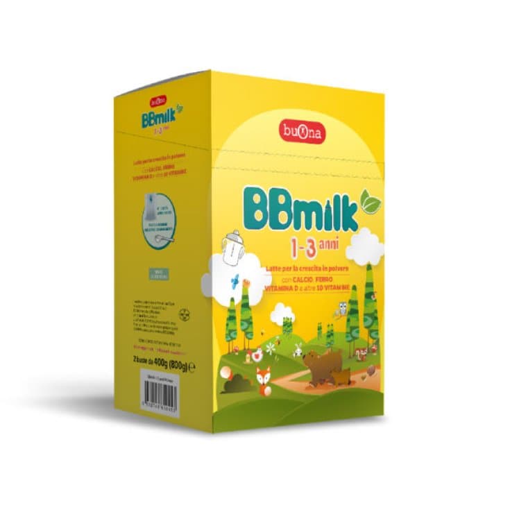BBMILK 1-3 Bio Vitamina D + Hierro – 800 g en polvo