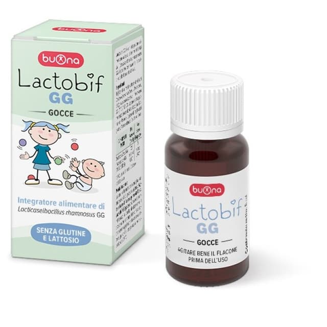 Lactobif GG – Probióticos con bacterias lácticas, gotas de 5 ml